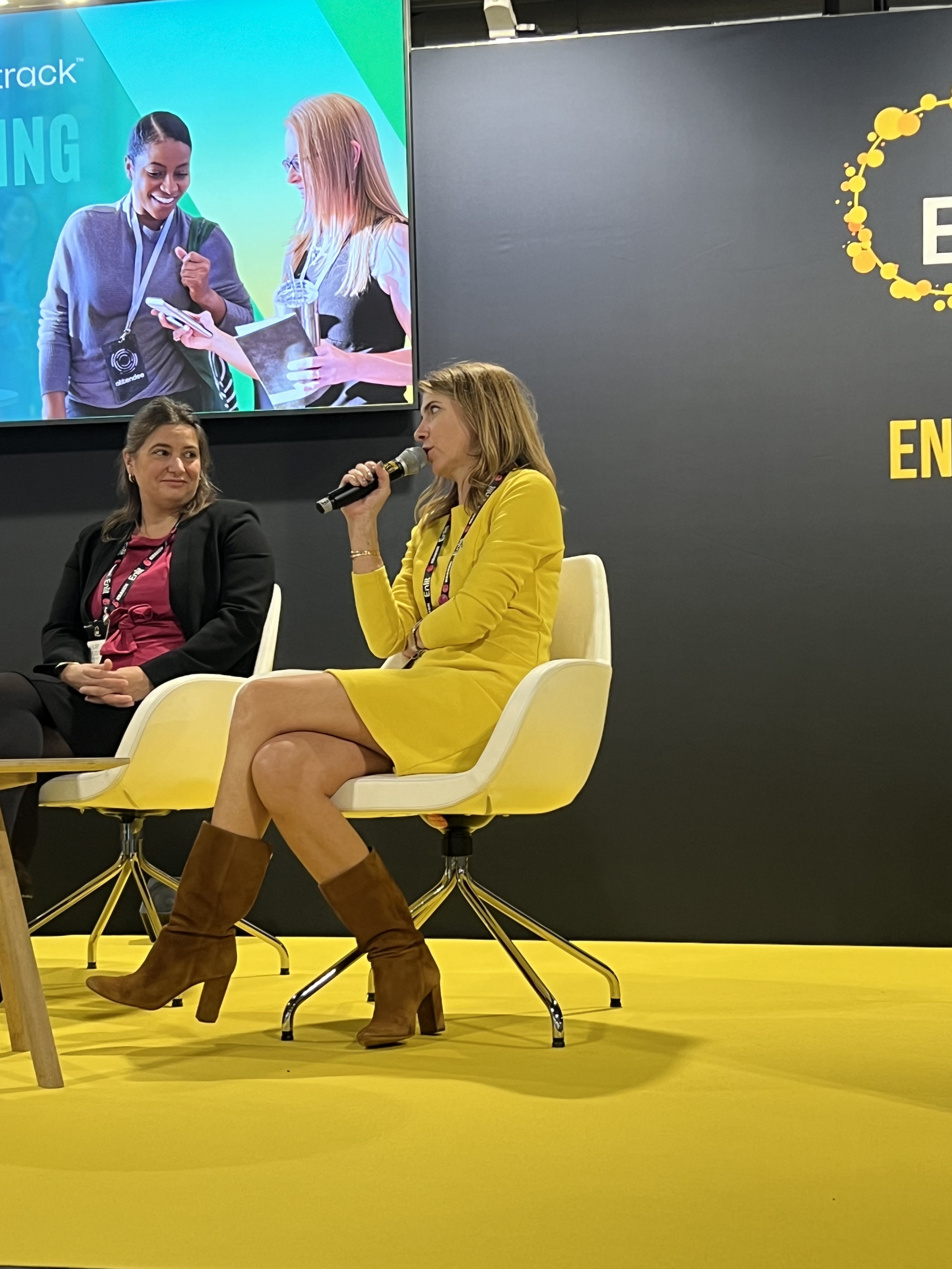 Leadership speaking session at Enlit Europe