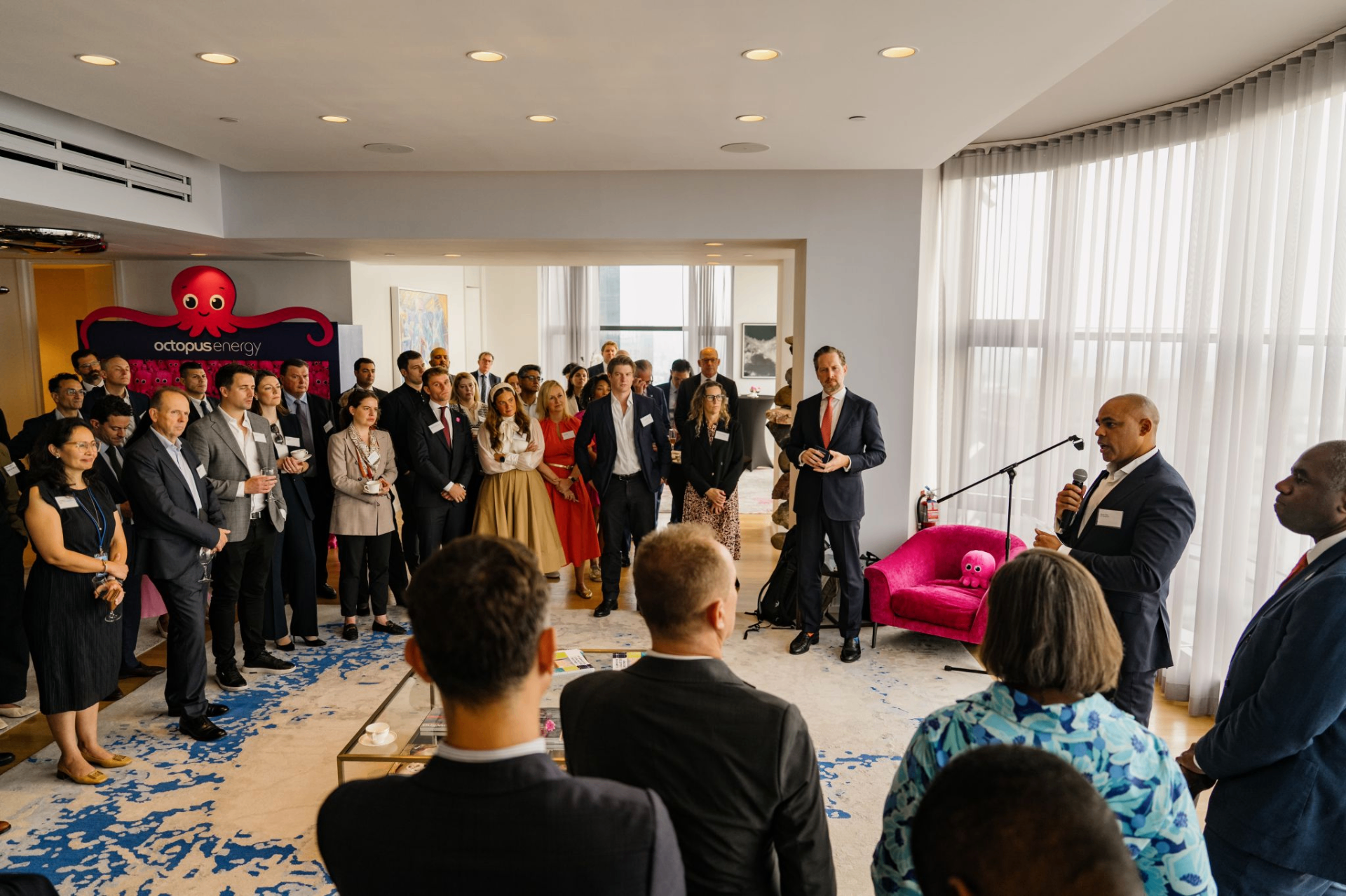 Reception at the UK Government's residence in New York during Climate Week and UNGA