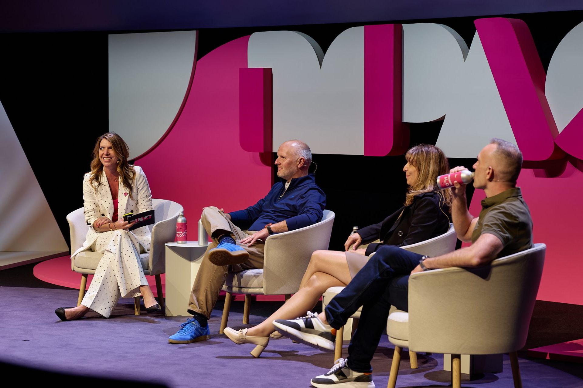 Panel discussion on the Impact stage in Amsterdam